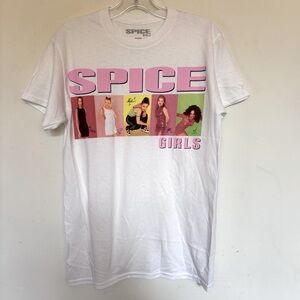 Spice Girls White Band t shirt